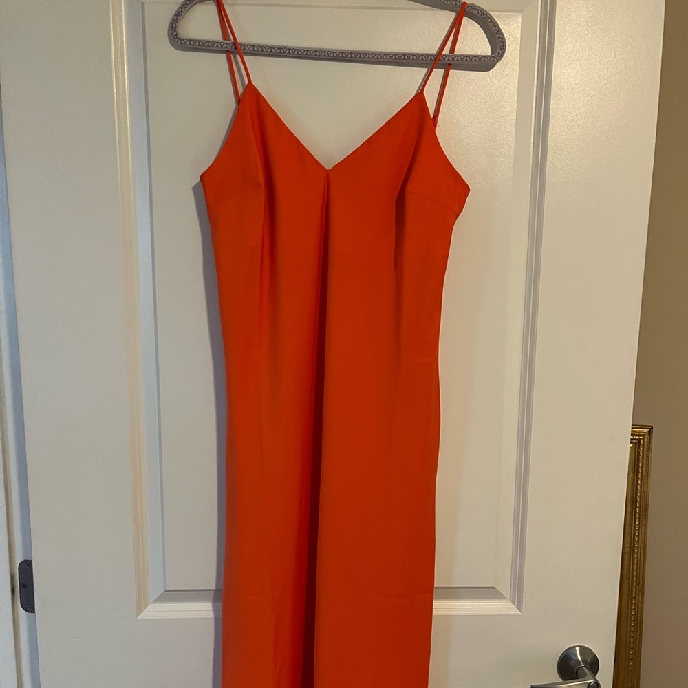 Bright Orange Maxi Dress-A New Day